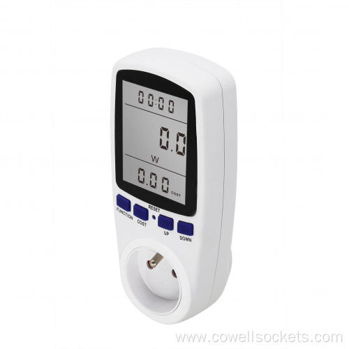 Electricity Power Consumption Meter Socket